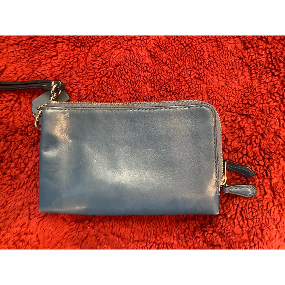 Coach wallet Blue retail:$275 - Picture 5 of 7
